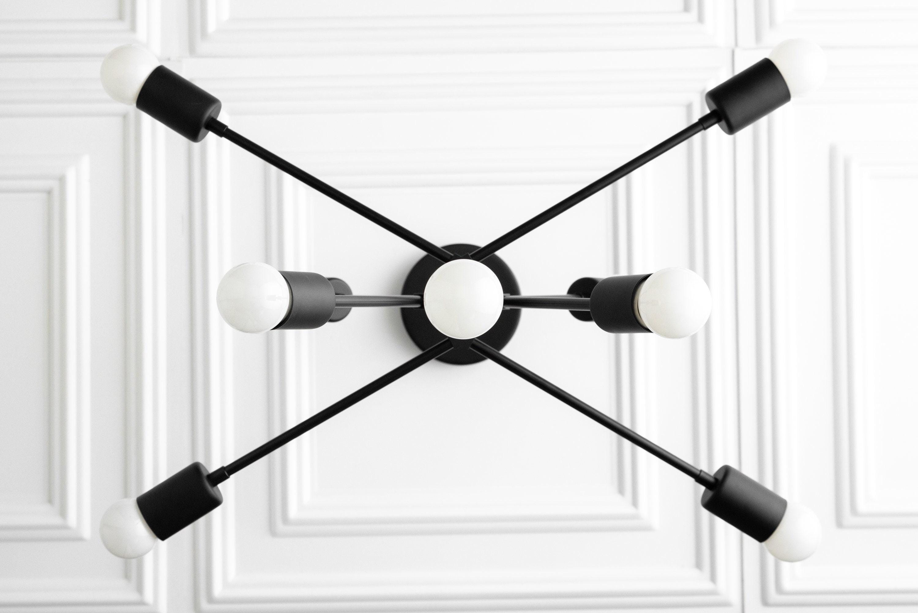 Mobilux Line moderne kroonluchter - Mid-Century plafondlamp HL1711