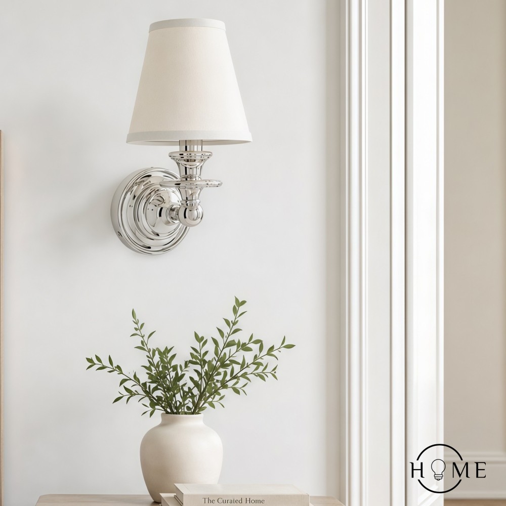Kalvora stoffen wandlamp - stijlvolle accentverlichting voor slaapkamer en gang HL1424