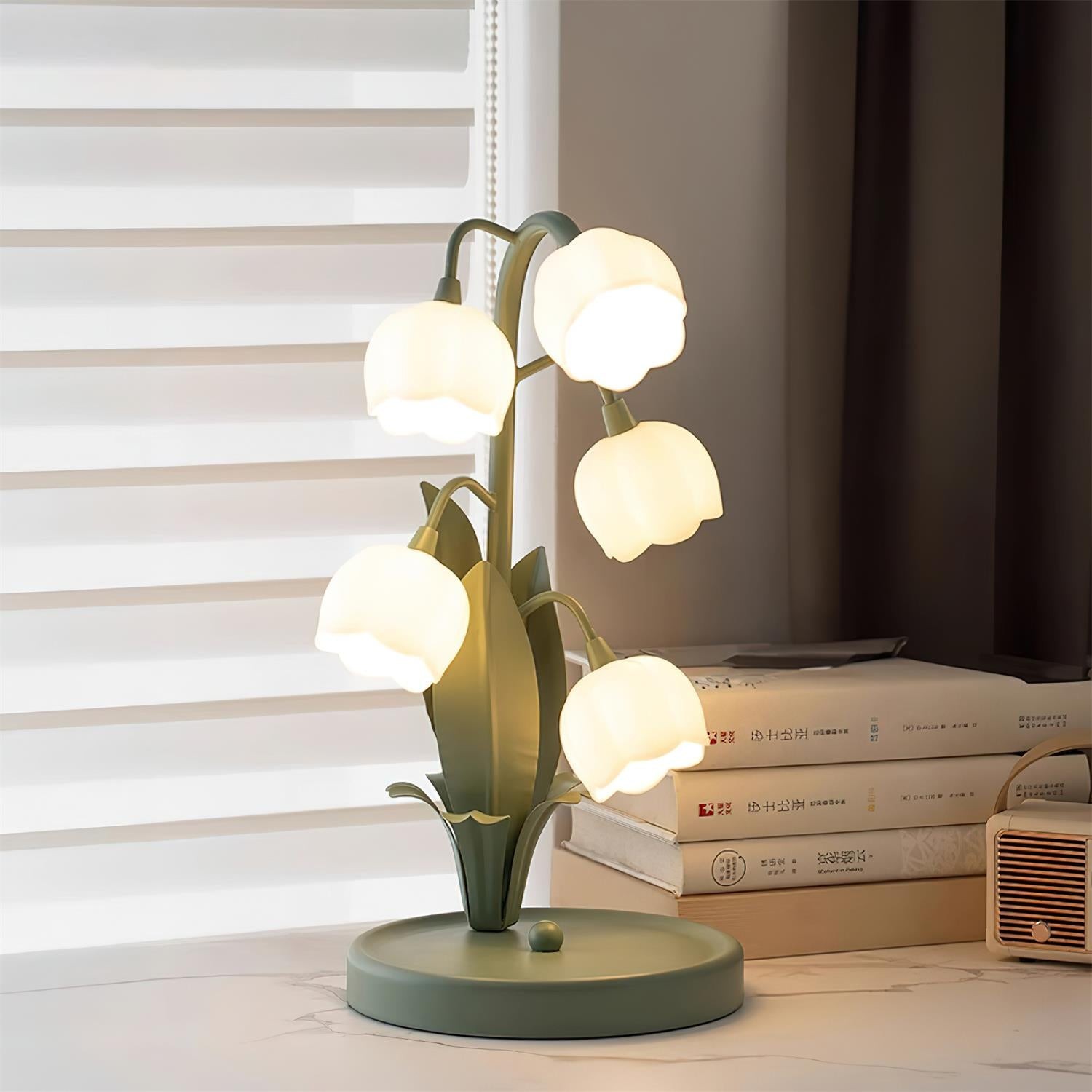 Groene Lelie Tafellamp HL1183