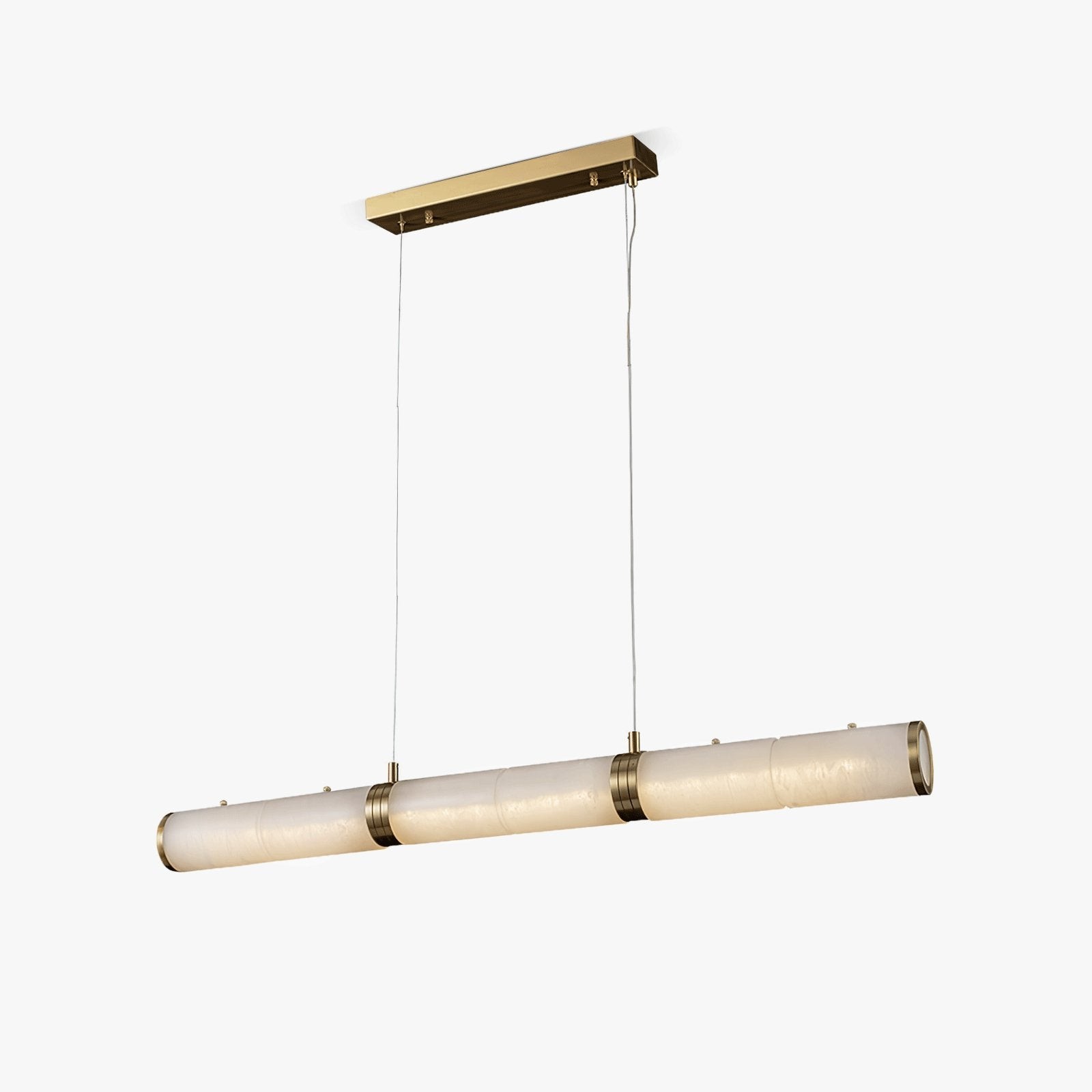 Luxe albasten balken hanglamp HL345