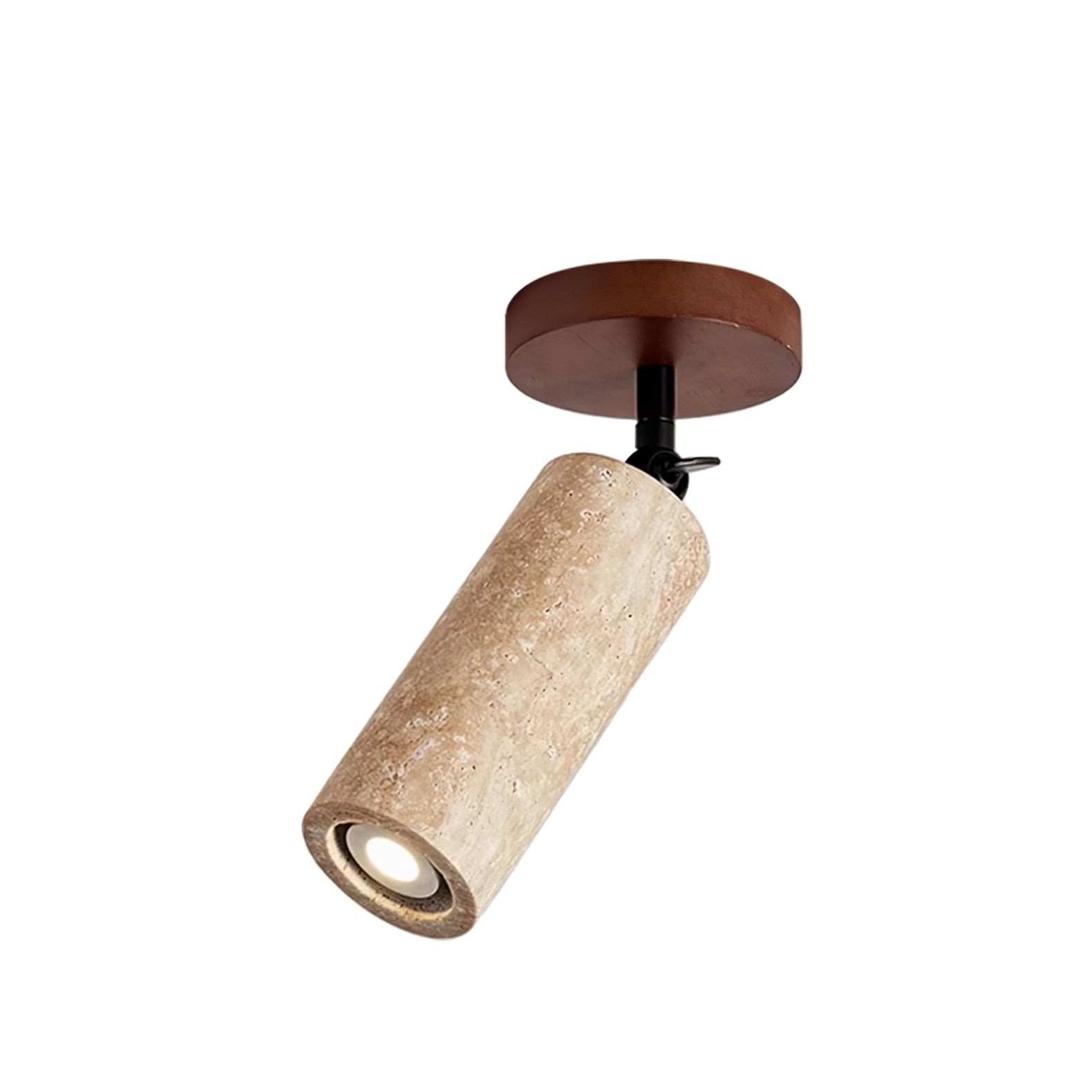 Wabi-Sabi Travertine Verstelbare Wandlamp HL851