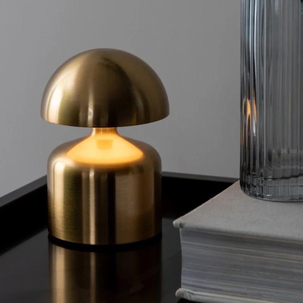 Luminous Nikkel Shine tafellamp HL3397