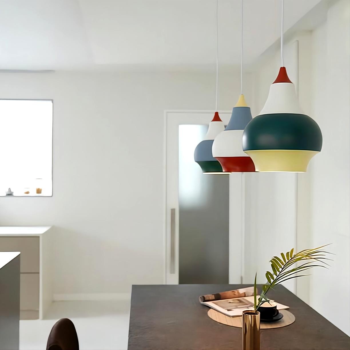 Macaron Design Cirque Gestreepte Hanglamp HL220