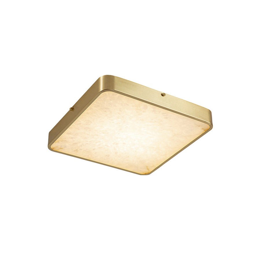 Geometrische albasten inbouwplafondlamp HL2984