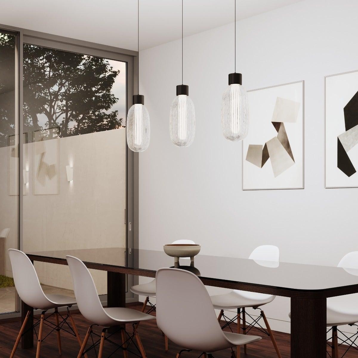 Nordic gestreepte lantaarn hanglamp HL521