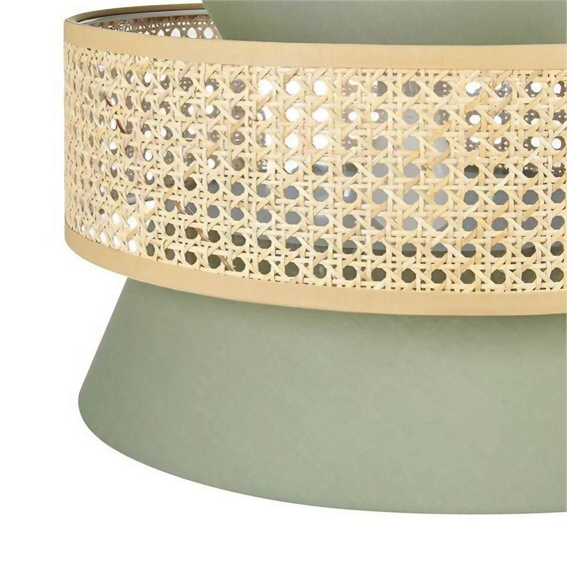 Rustieke Geribbelde Rotan Hanglamp HL03