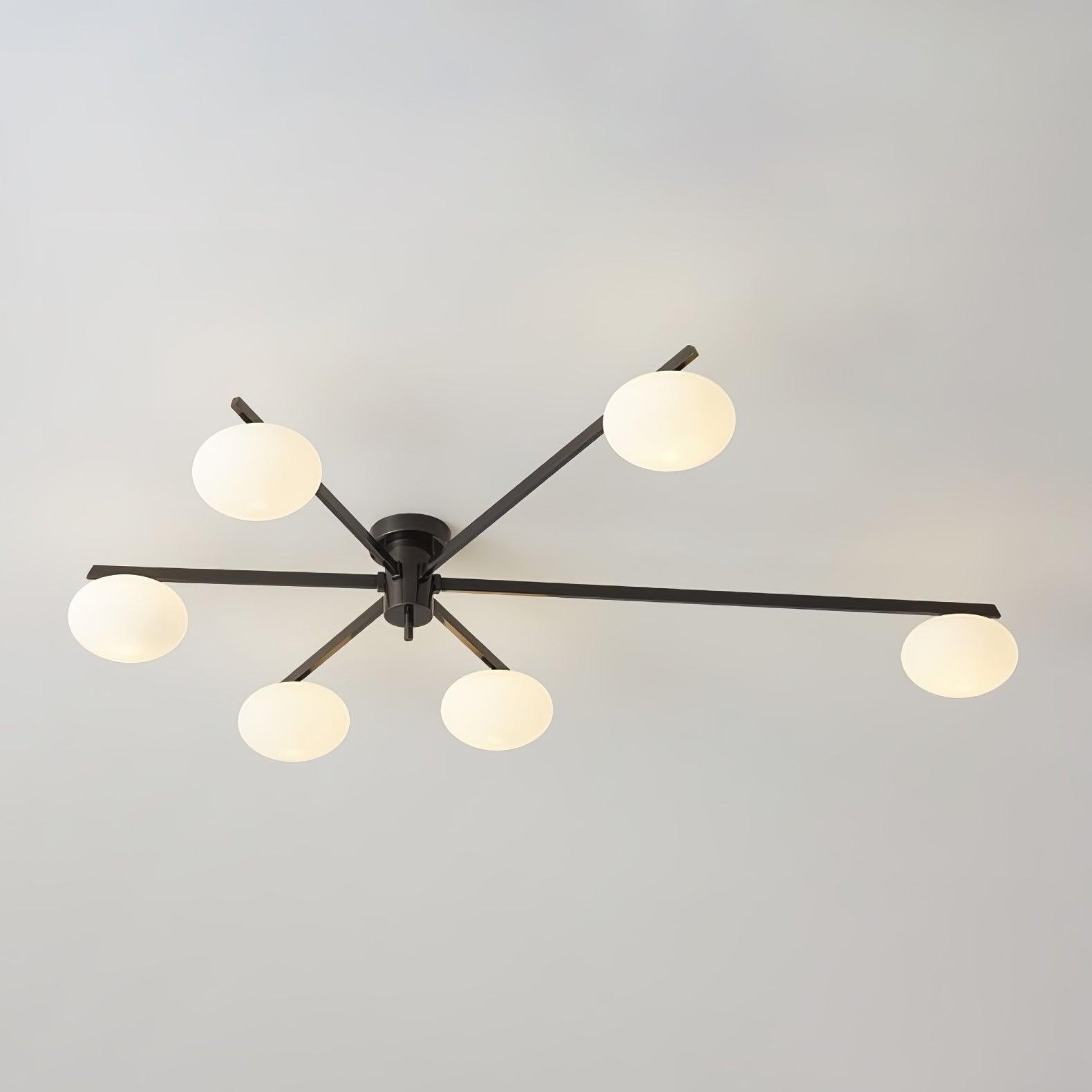 Lambda Minimalistische Nordic Glazen Plafondlamp HL1216