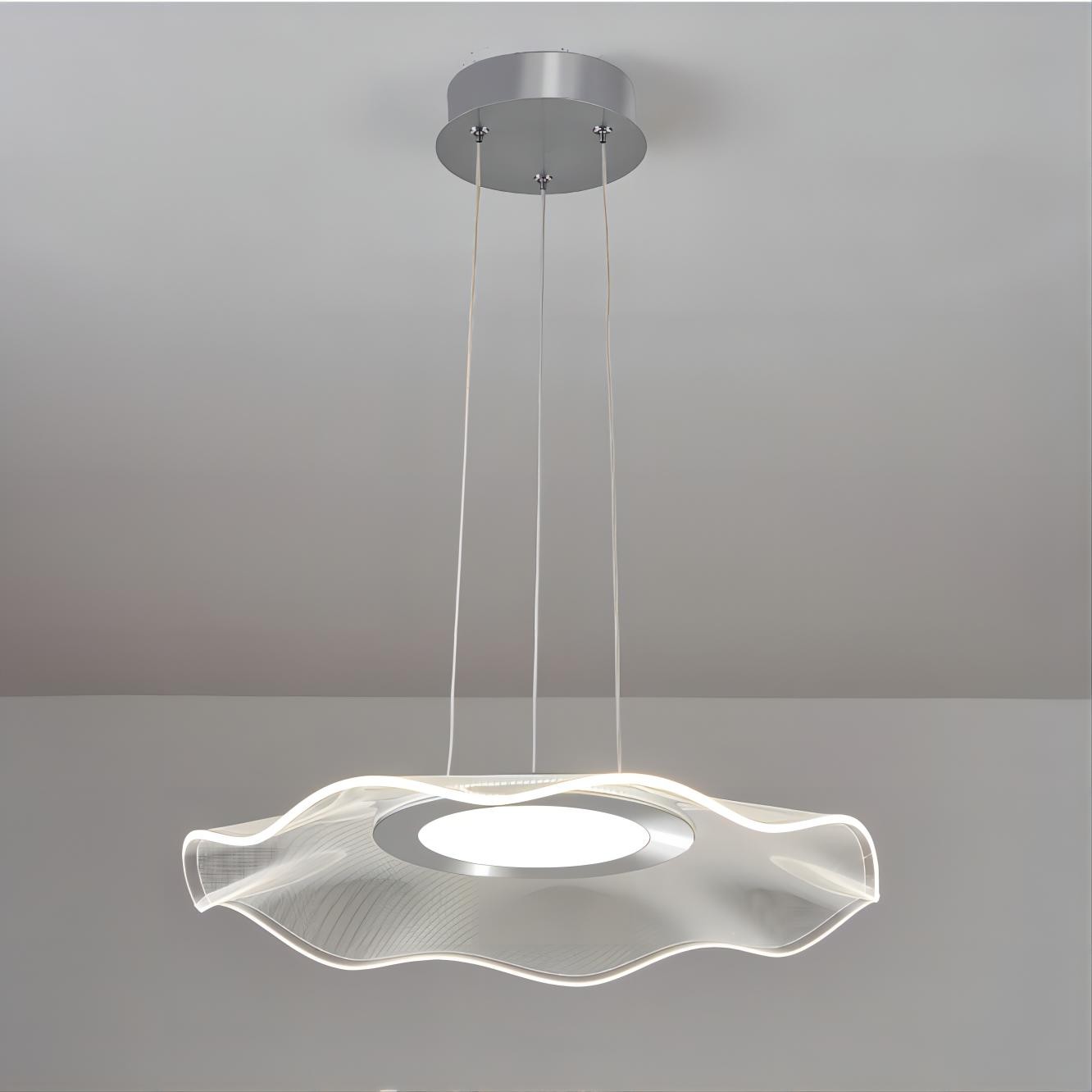 Moderne LED lotusblad kroonluchter