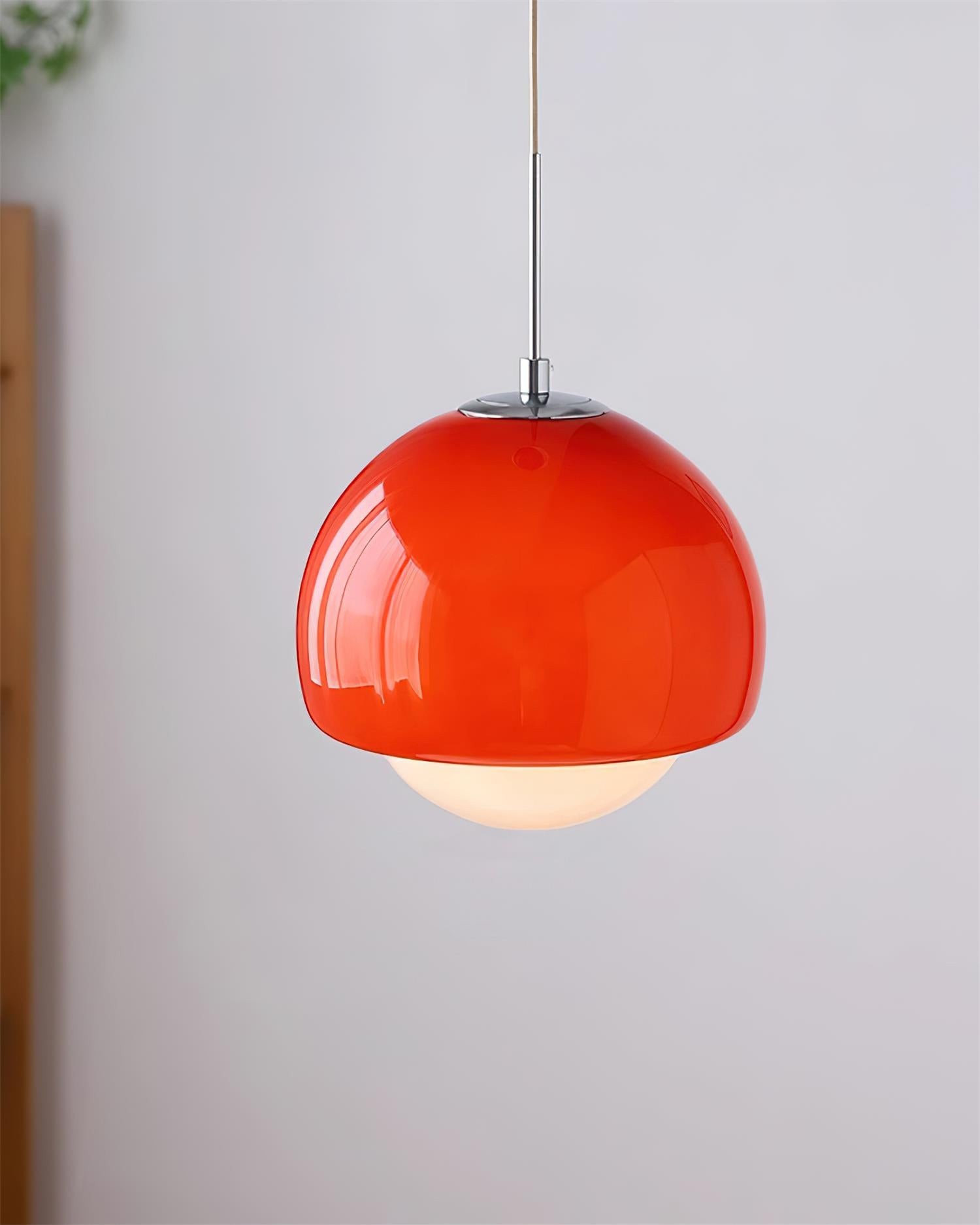 Creatieve glazen Persimmon hanglamp HL603