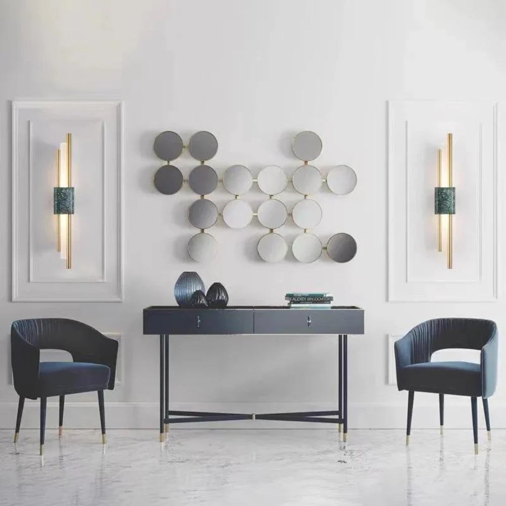 Verfijnde Radiance Marmeren Accent Wandlamp HL3340