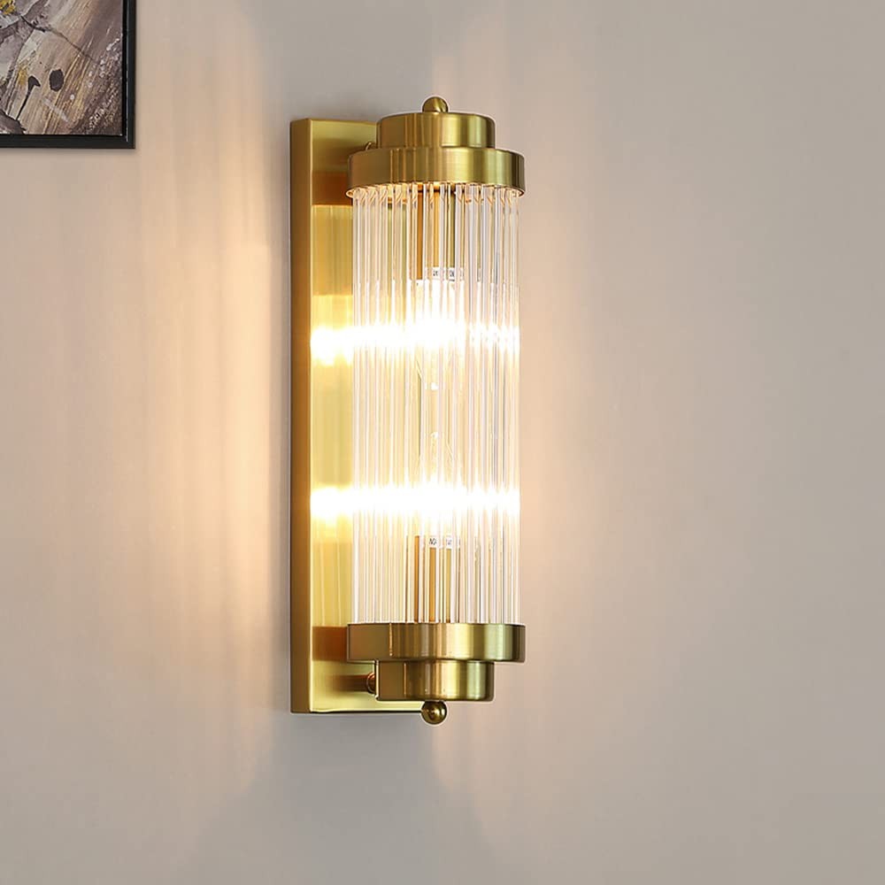 De offset pilaar wandlamp HL3345