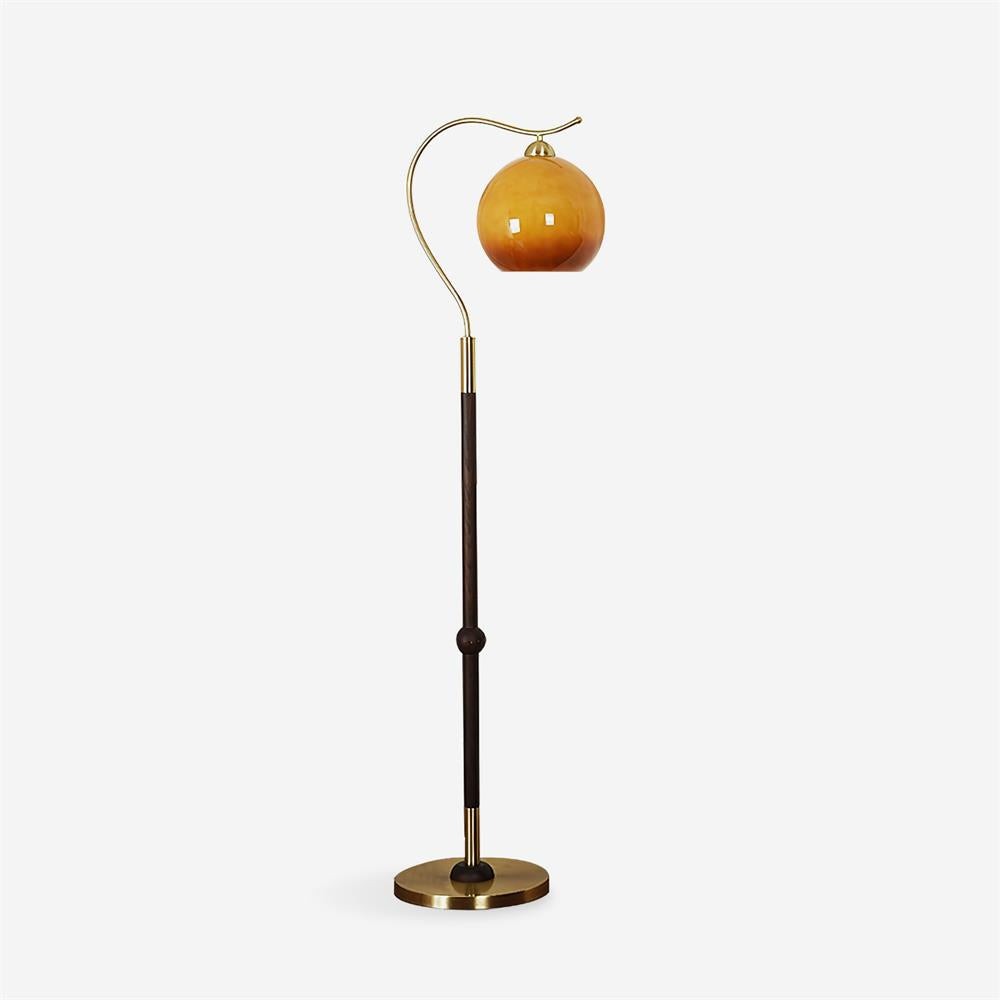 Retro Paddestoel Vis Vloerlamp HL454