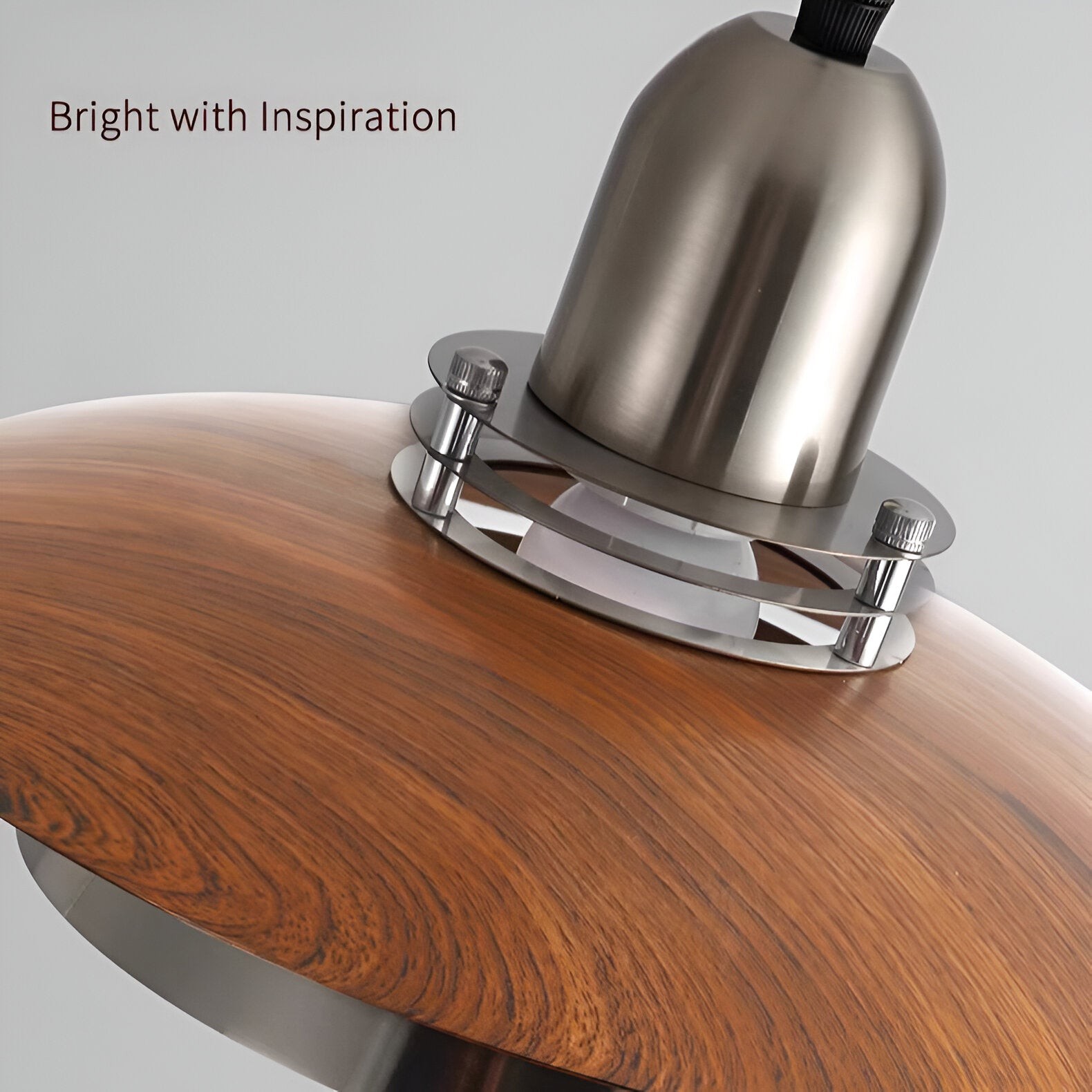 Retro middeleeuwse metalen vliegende schotel hanglamp HL1239