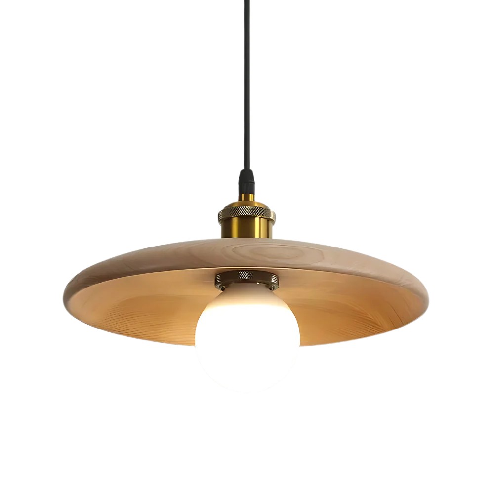 Olivia Japandi Charmante houten hanglamp HL3394