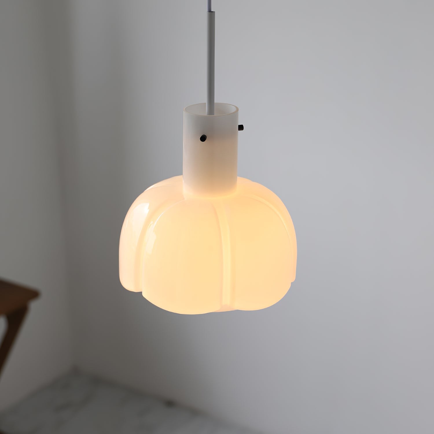 Franse pastorale stijl bloemblaadje glazen hanglamp HL637