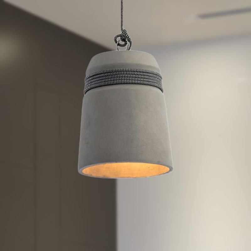 Nordic Cement Henneptouw Hanglamp HL928