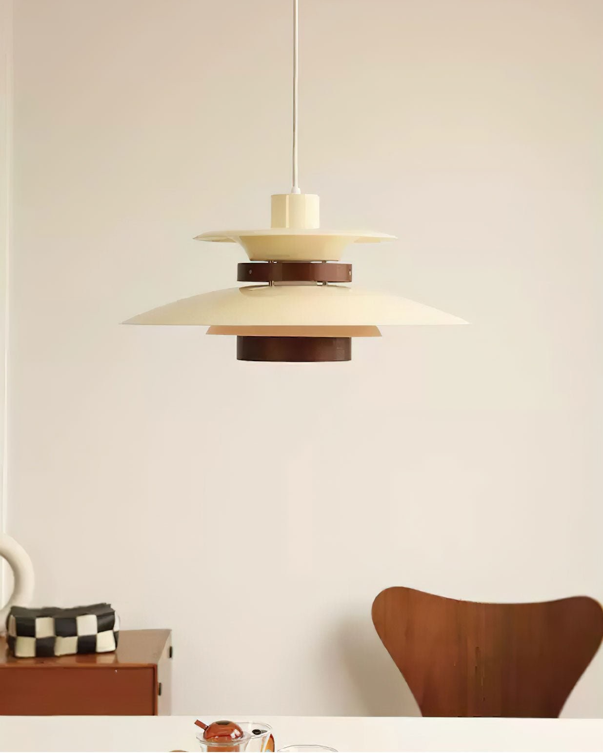 Luxe en stijlvolle gelaagde hanglamp HL691
