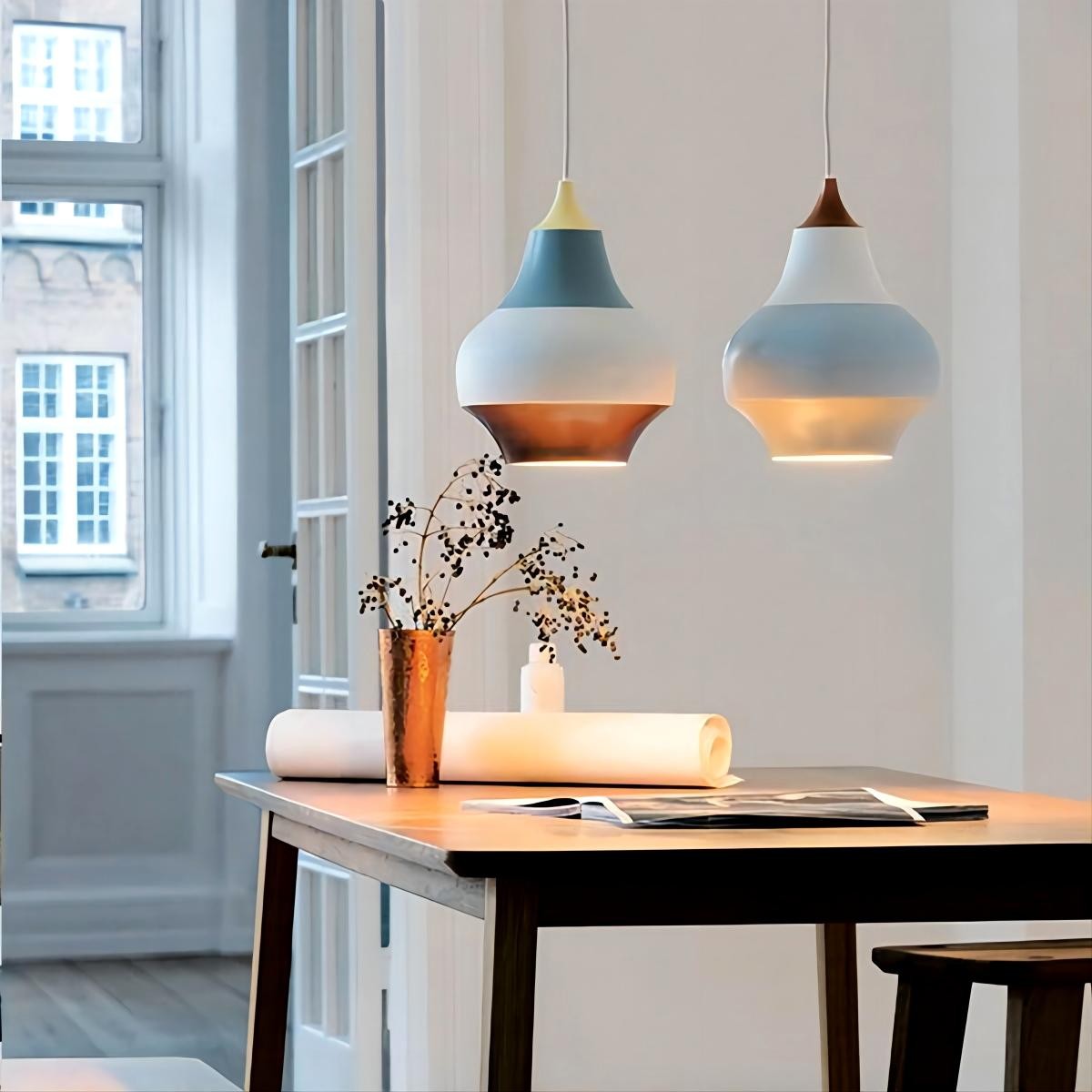 Macaron Design Cirque Gestreepte Hanglamp HL220