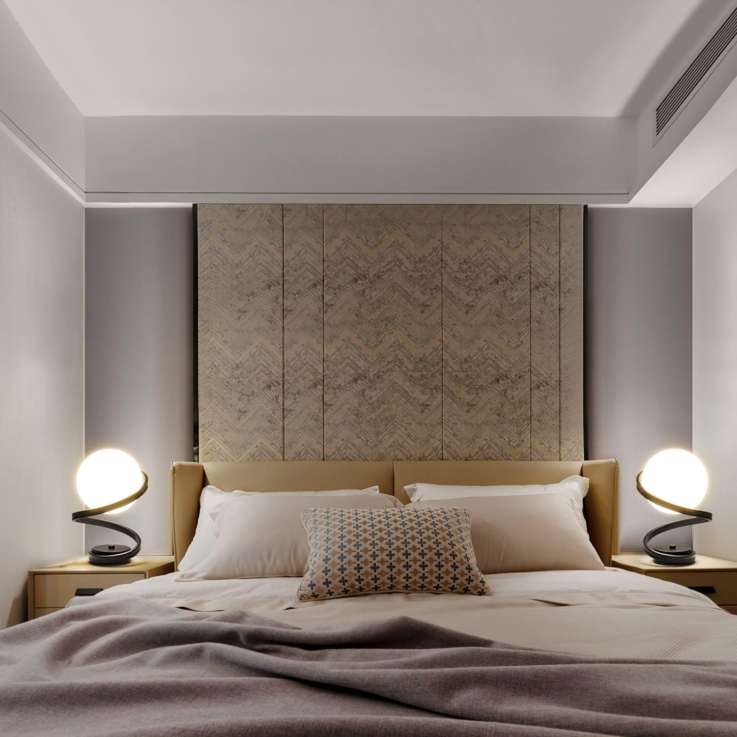 Wave Curve Pearl Design Orb Tafellamp HL221