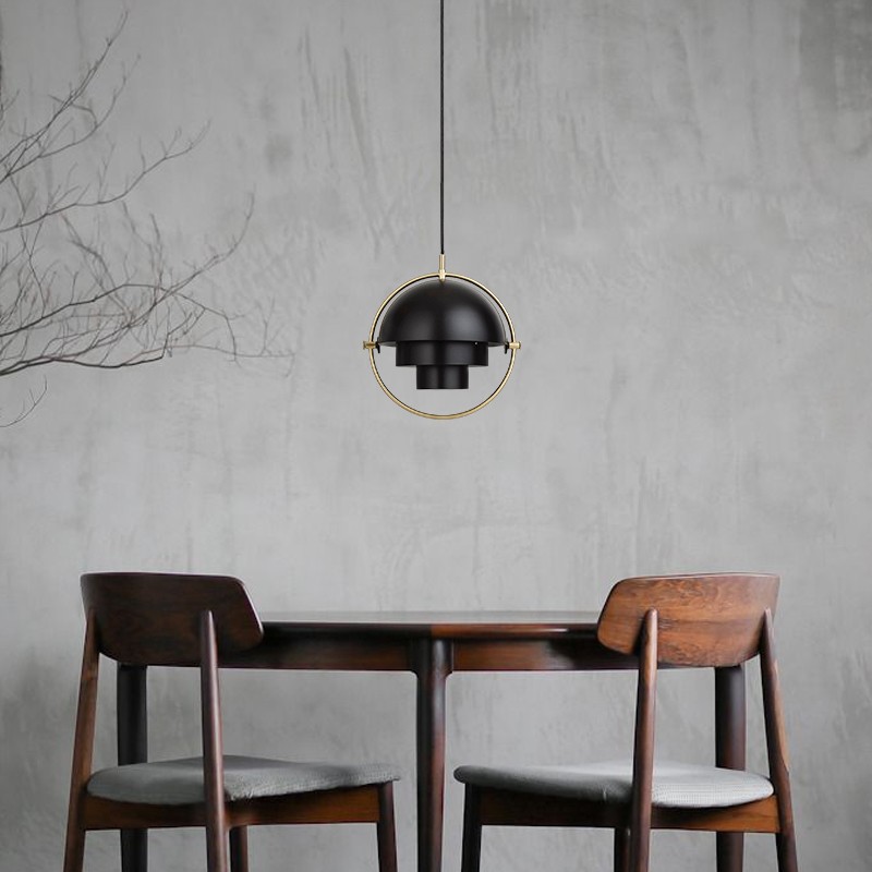 Multilayer Draaibare Metalen Hanglamp HL36