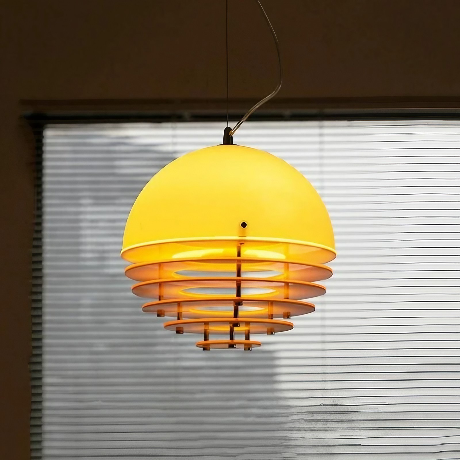 Moderne Bauhaus Sunset Atmosphere Bolvormige Hanglamp HL1002