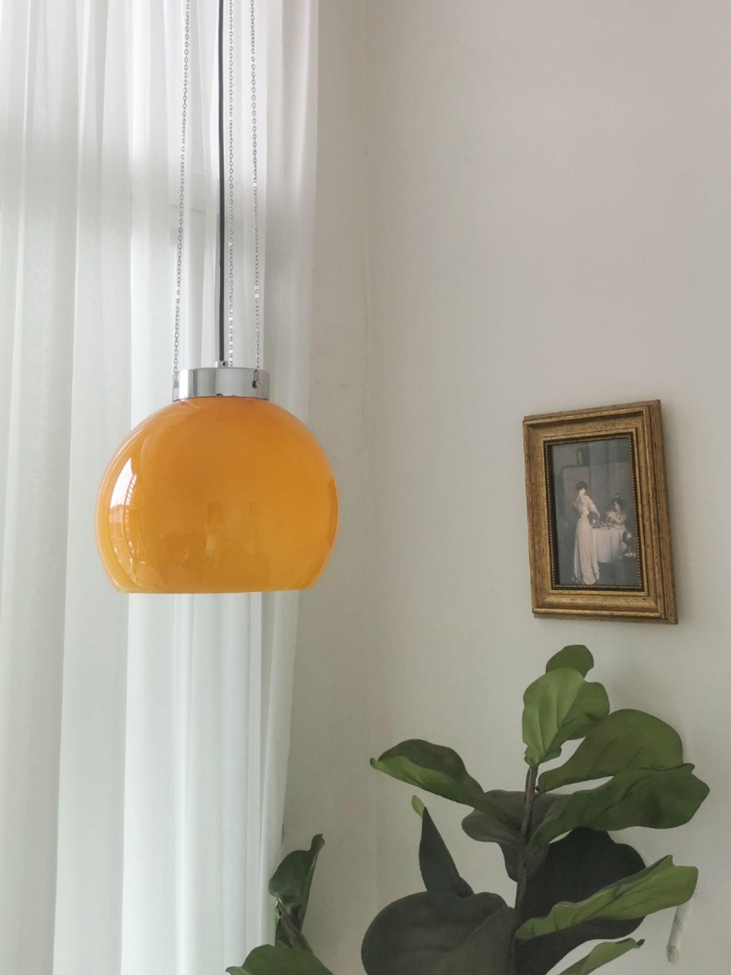 Vintage Bauhaus creatieve halfronde hanglamp HL604
