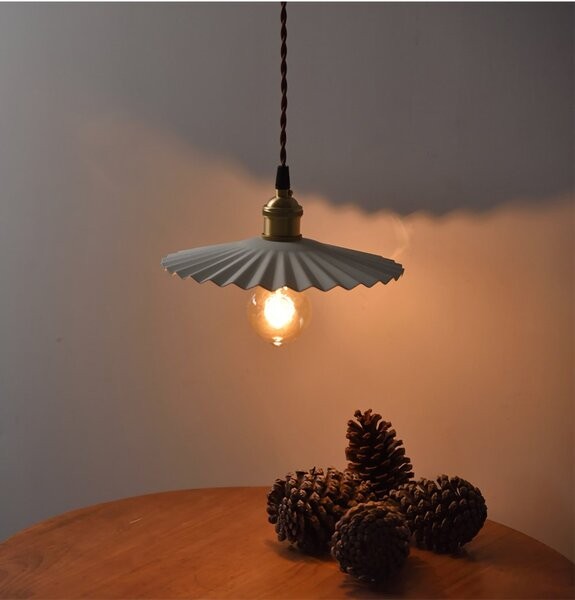 Koperen paraplu hanglamp