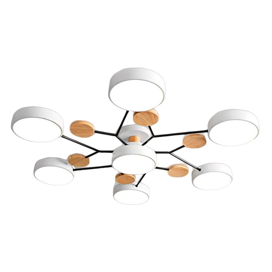 Nordic vertakte schijf LED plafondlamp HL215