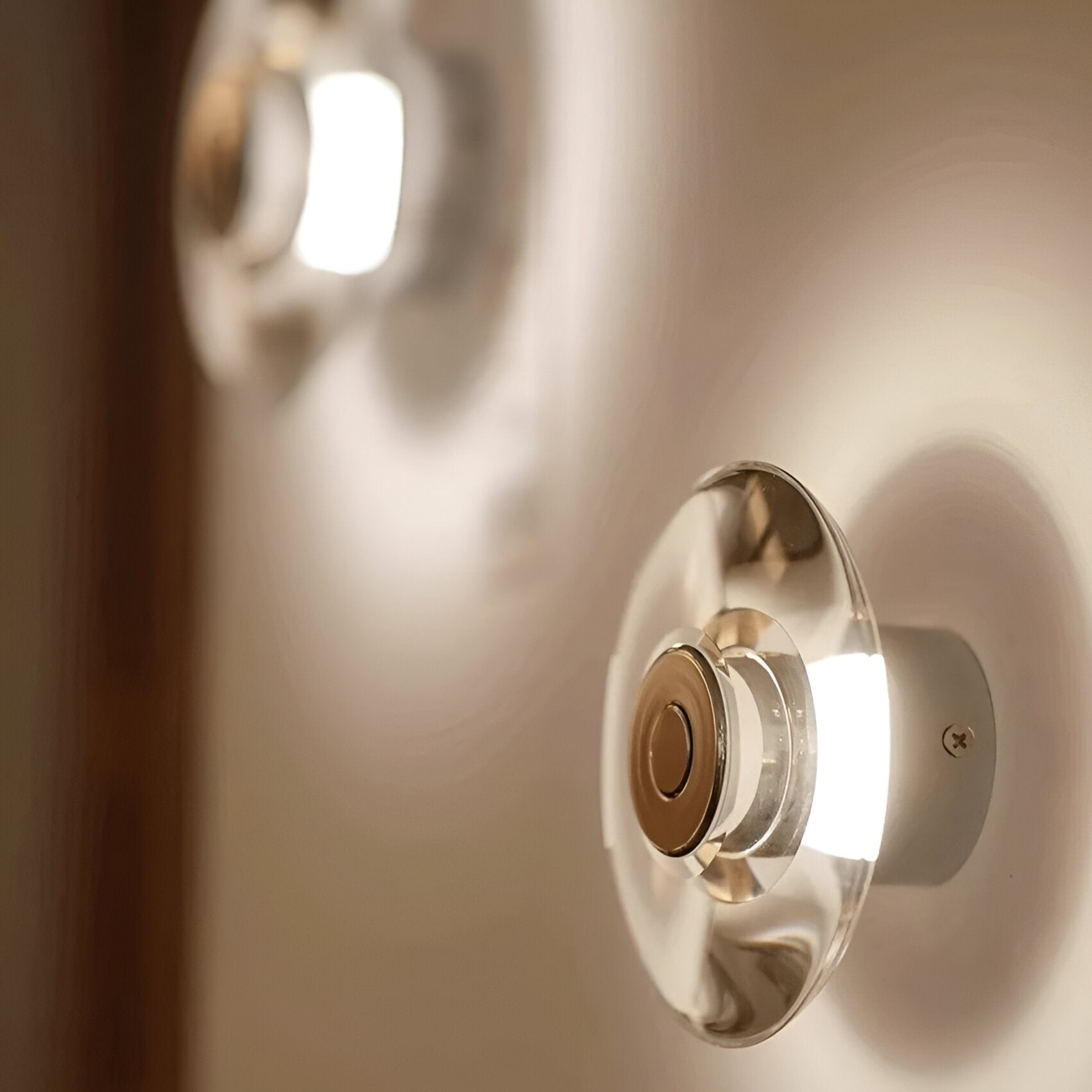 Italiaanse kristallen minimalistische Clementine wandlamp HL3511