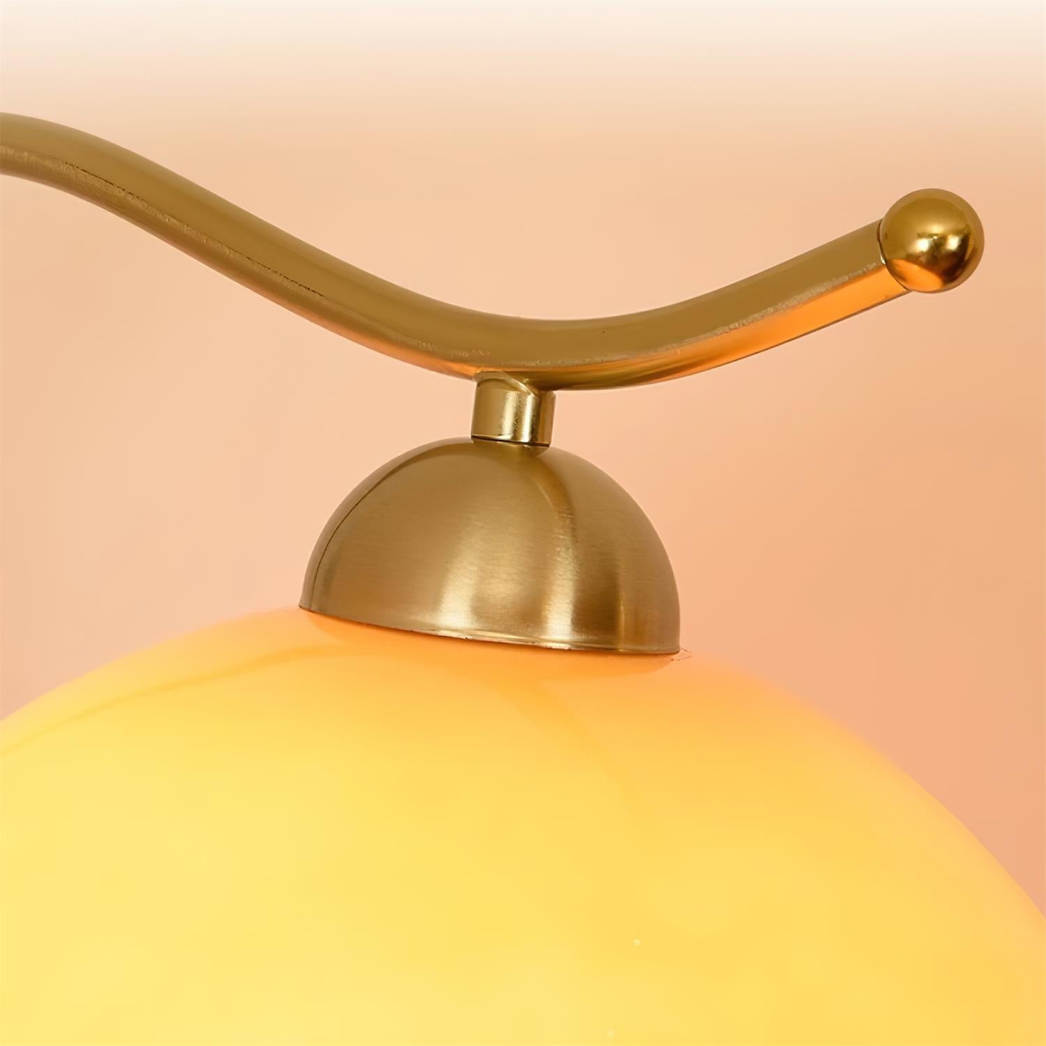 Retro Paddestoel Vis Vloerlamp HL454
