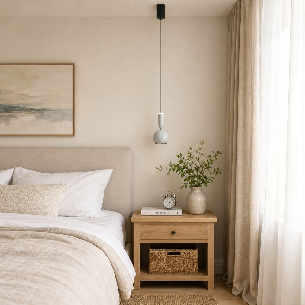 Veridia Moderne Verstelbare Slanke Hanglamp - Metalen Acryl Hanglamp voor Slaapkamer en Hal HL3541