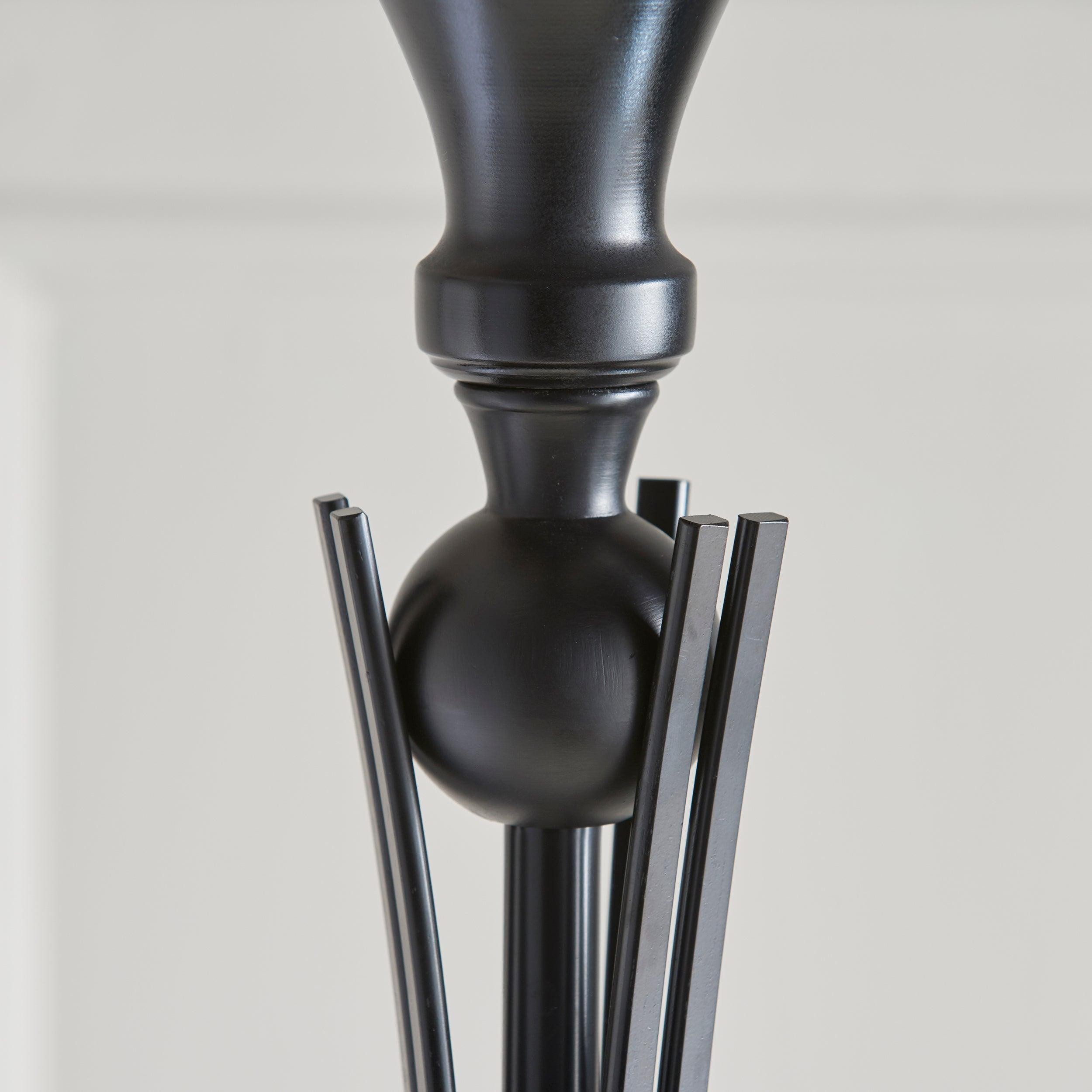 TF Astoria Tiffany-stijl uplighterlamp - getextureerde glazen kap voor sfeer in huis en op kantoor HL2252