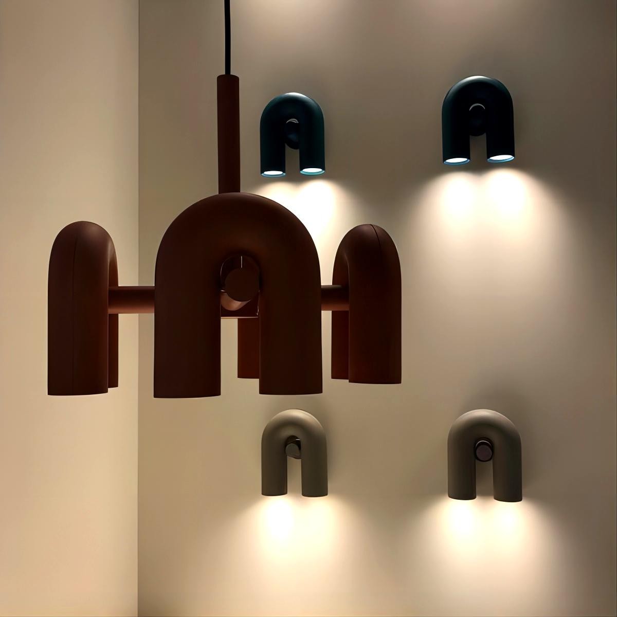 Circus U Vormige Moderne Wandlamp Binnen