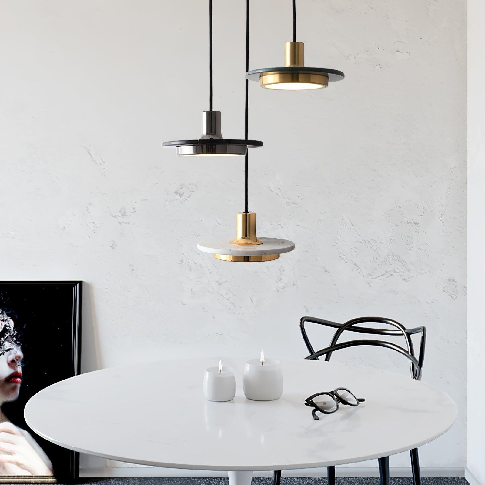 Dubbele cirkel hanglamp HL459
