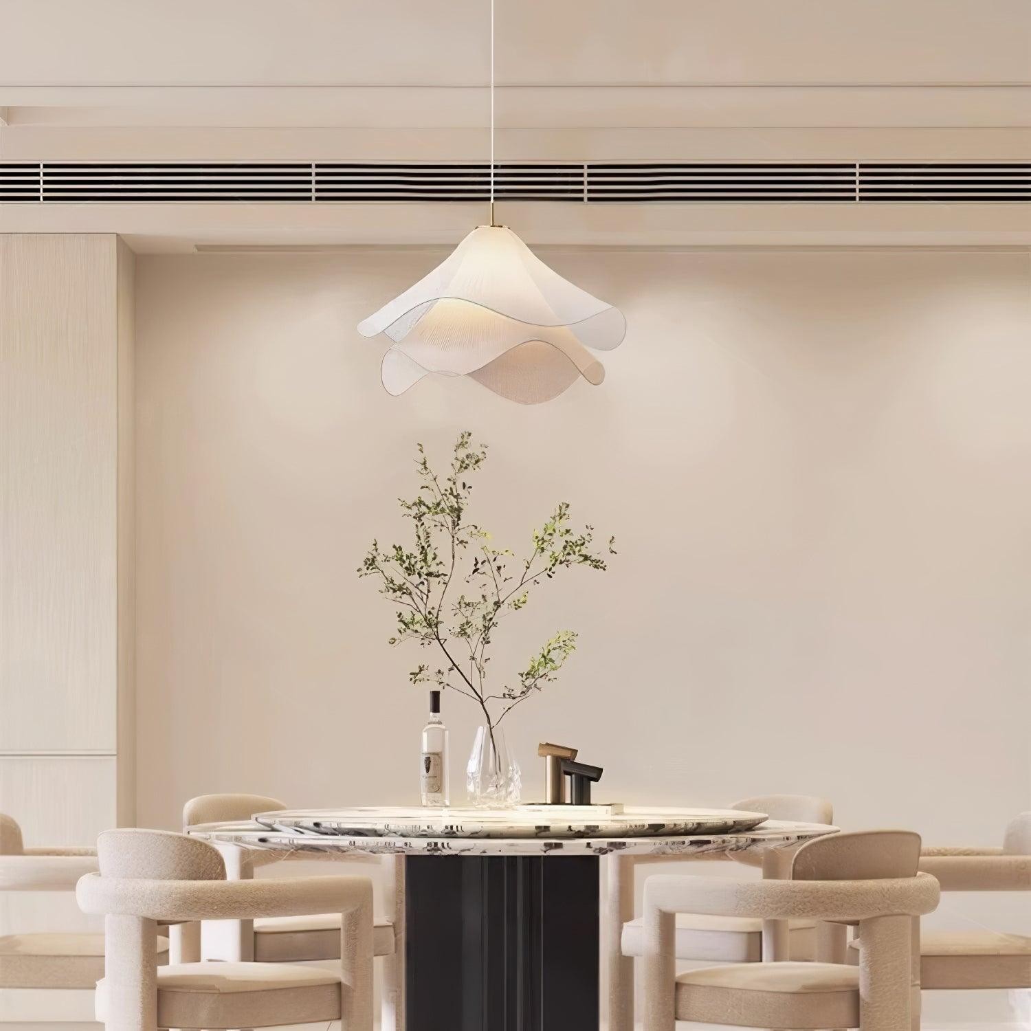 Nordic Bloom Bloemblaadjes Stoffen Hanglamp HL291