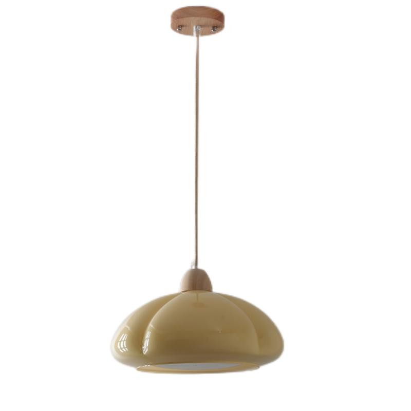 Nordic Retro Oranje Glazen Hanglamp HL133