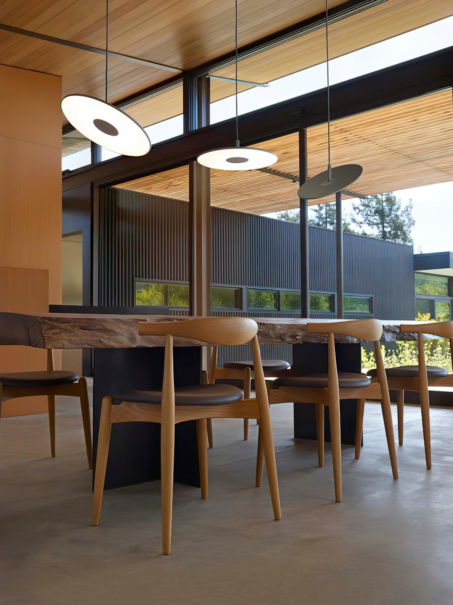 Ronde schijf hanglamp HL492