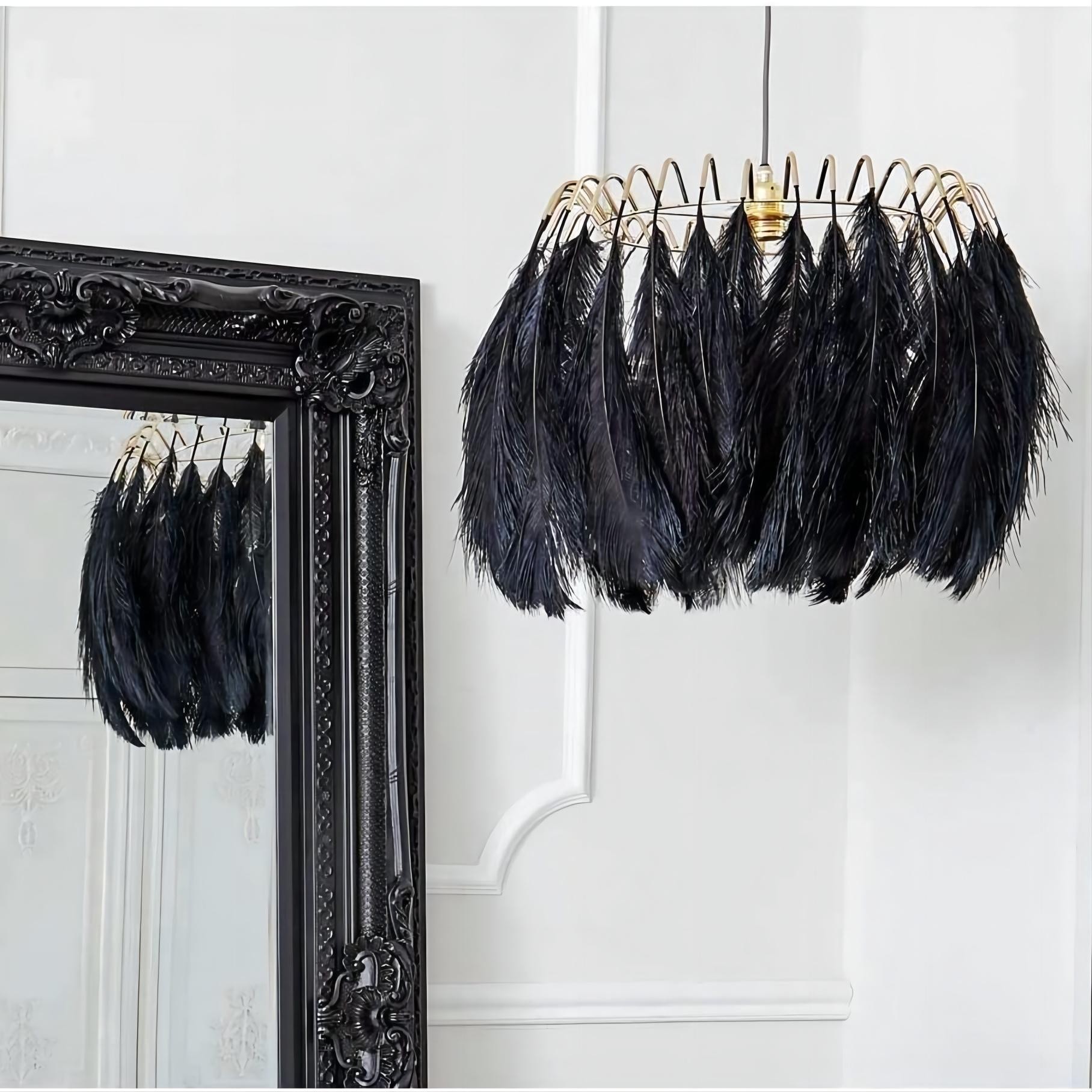 Feather hanglamp