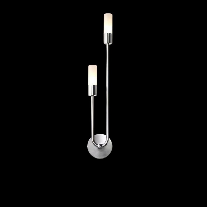 Moderne U-vormige LED-wandlamp met luster HL699