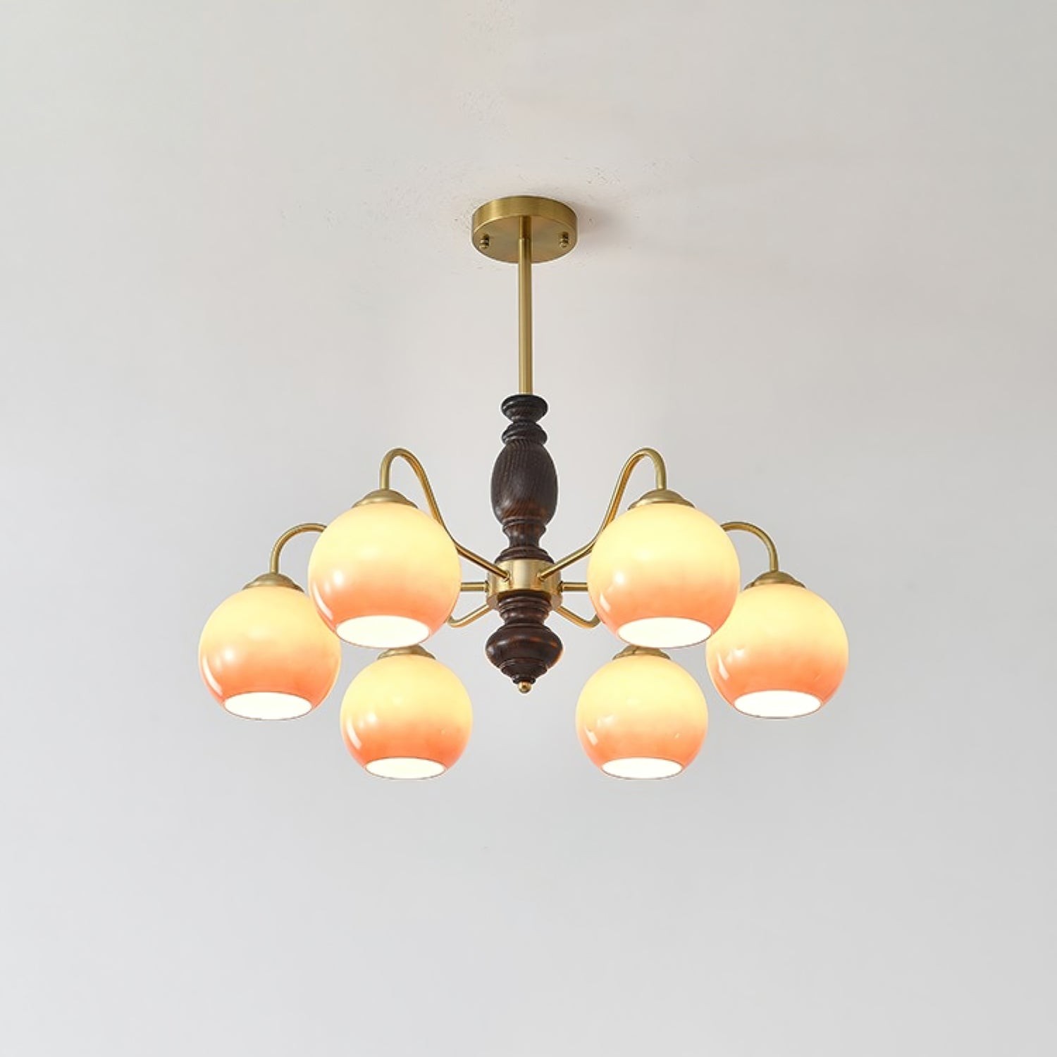 Franse middeleeuwse stijl karamel bolvormige kroonluchter HL409