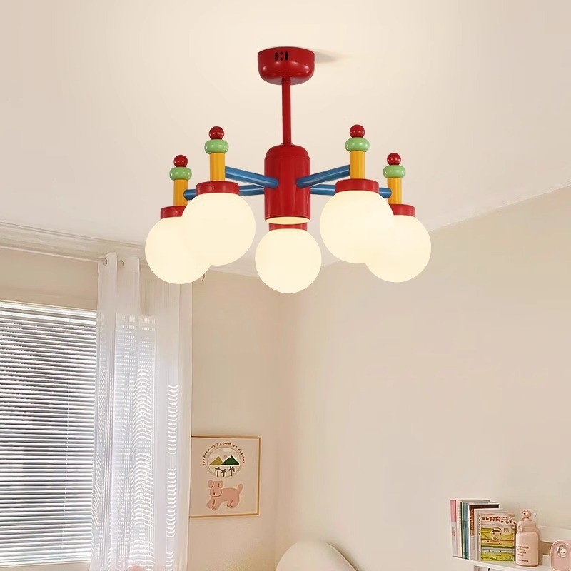 Grillige Macaron Plafondlamp Voor Kinderkamer HL119
