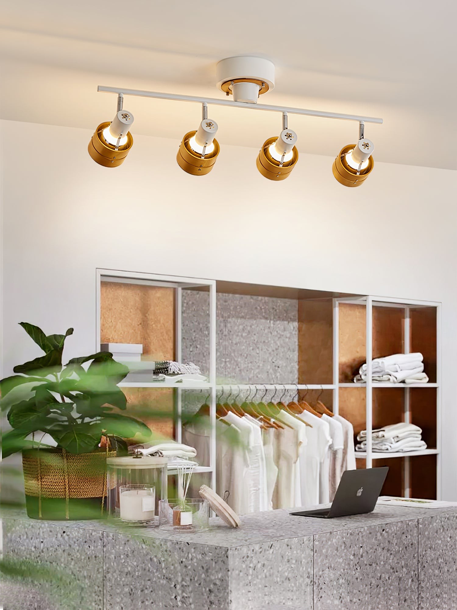 Nordic cilindrische spot met 4 lampen HL2968