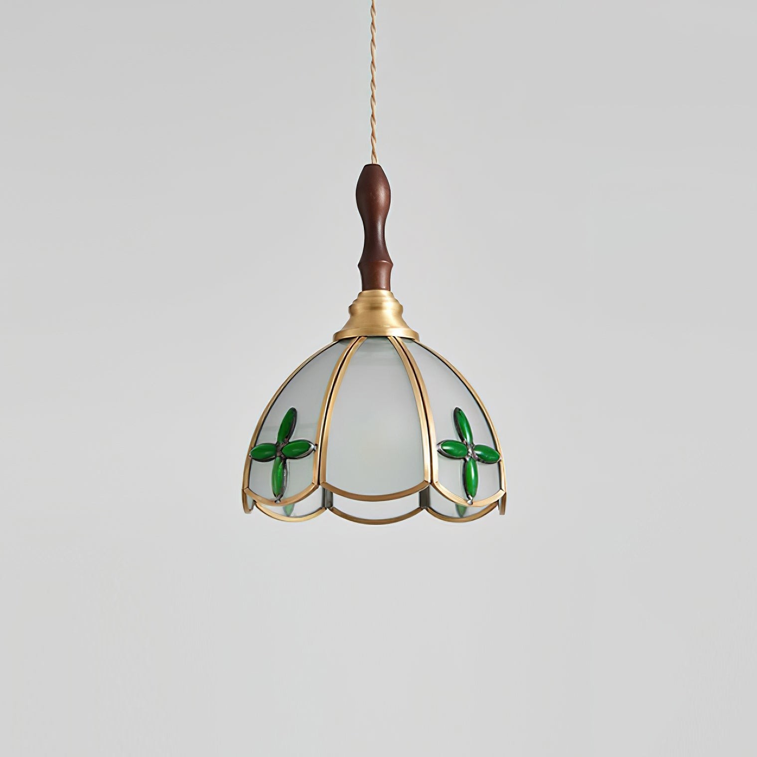 Vintage Tiffany Stanied glazen hanglamp HL783
