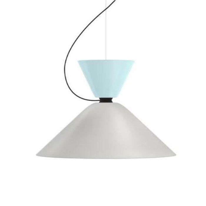 Macaron Colour Splicing Alphabeta metalen hanglamp HL137