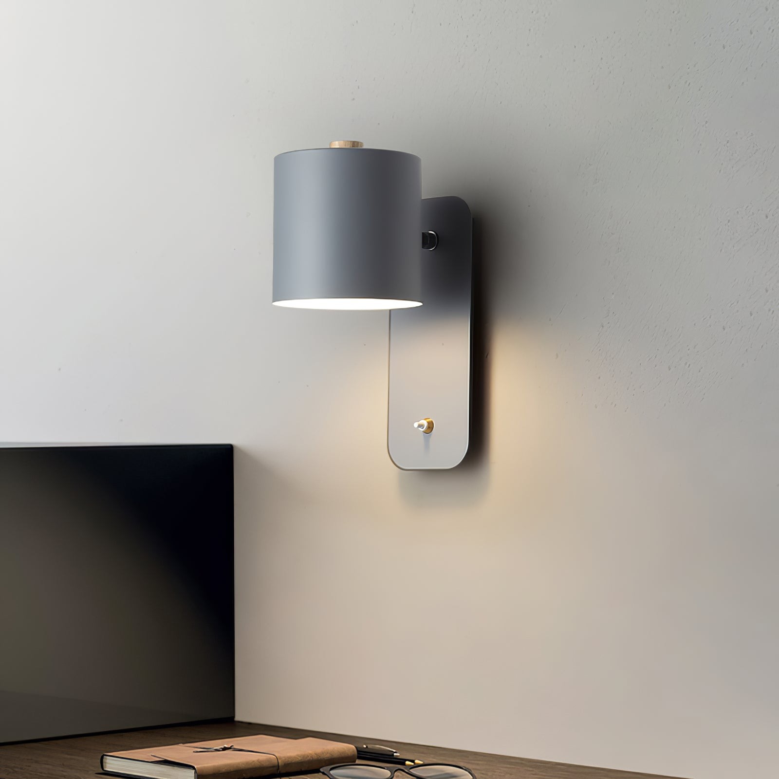 Moderne Draaibare Cilinder LED Wandlamp HL73