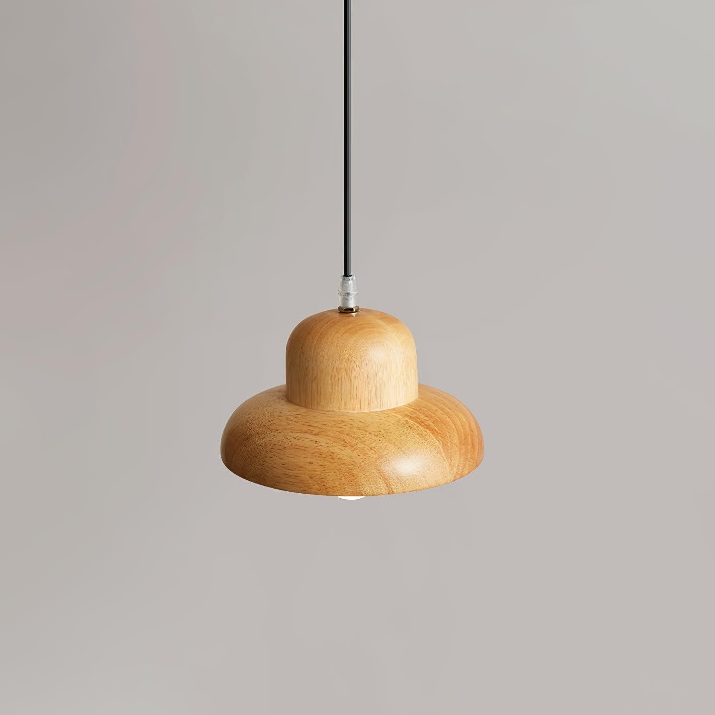 Houten Hoed Hanglamp HL919