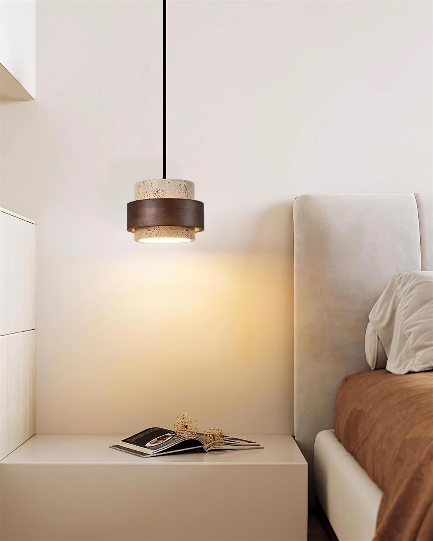Cole Travertin Plug In Hanglamp HL2609