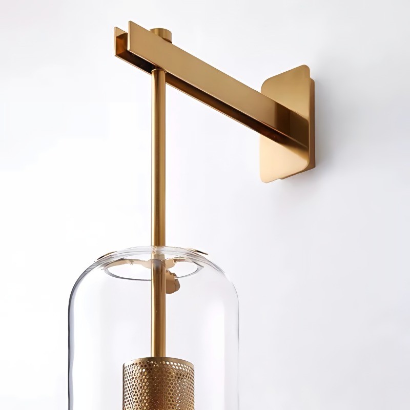 Vadim Geperforeerde Kooi Wandlamp Industrieel