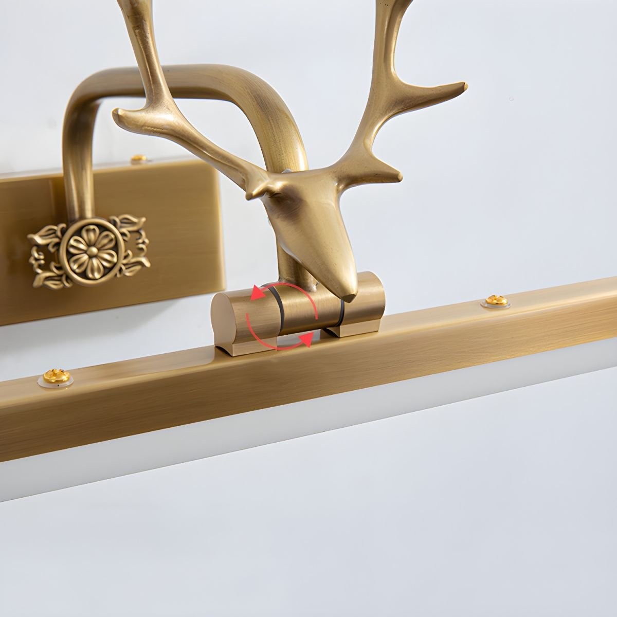 Metalen gewei lineaire design wandlamp HL341