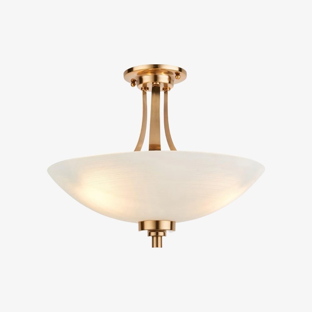 Lunetal Tijdloze Kroonluchter met Drie Armen - Vintage Hanglamp voor Slaapkamer of Hal HL2035